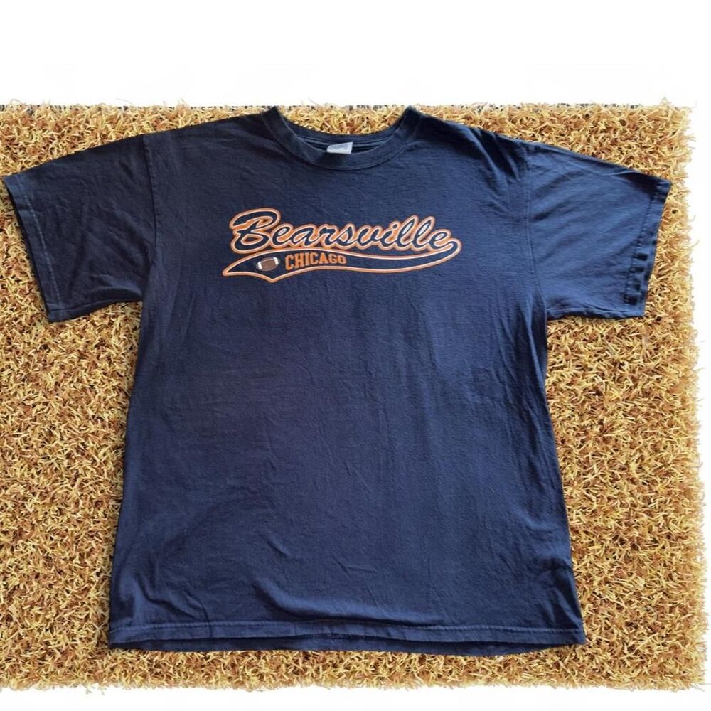 Nfl Men's Navy and Blue T-shirt